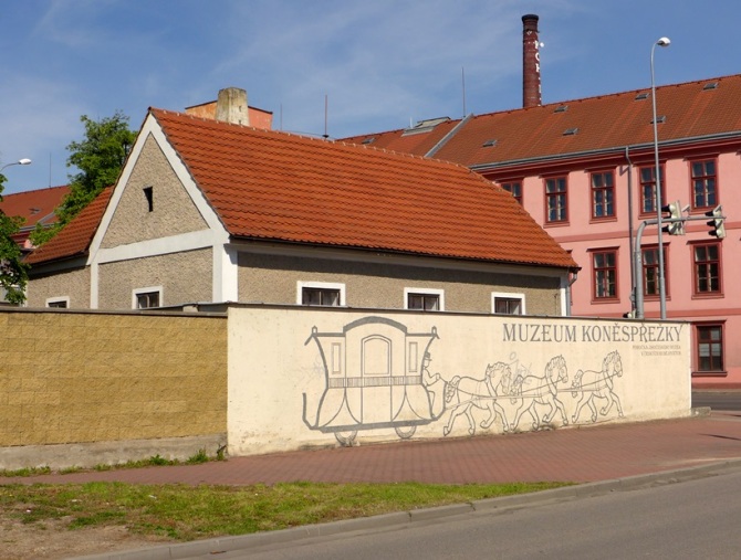 Muzeum koněspřežky w Czeskich Budziejowicach.